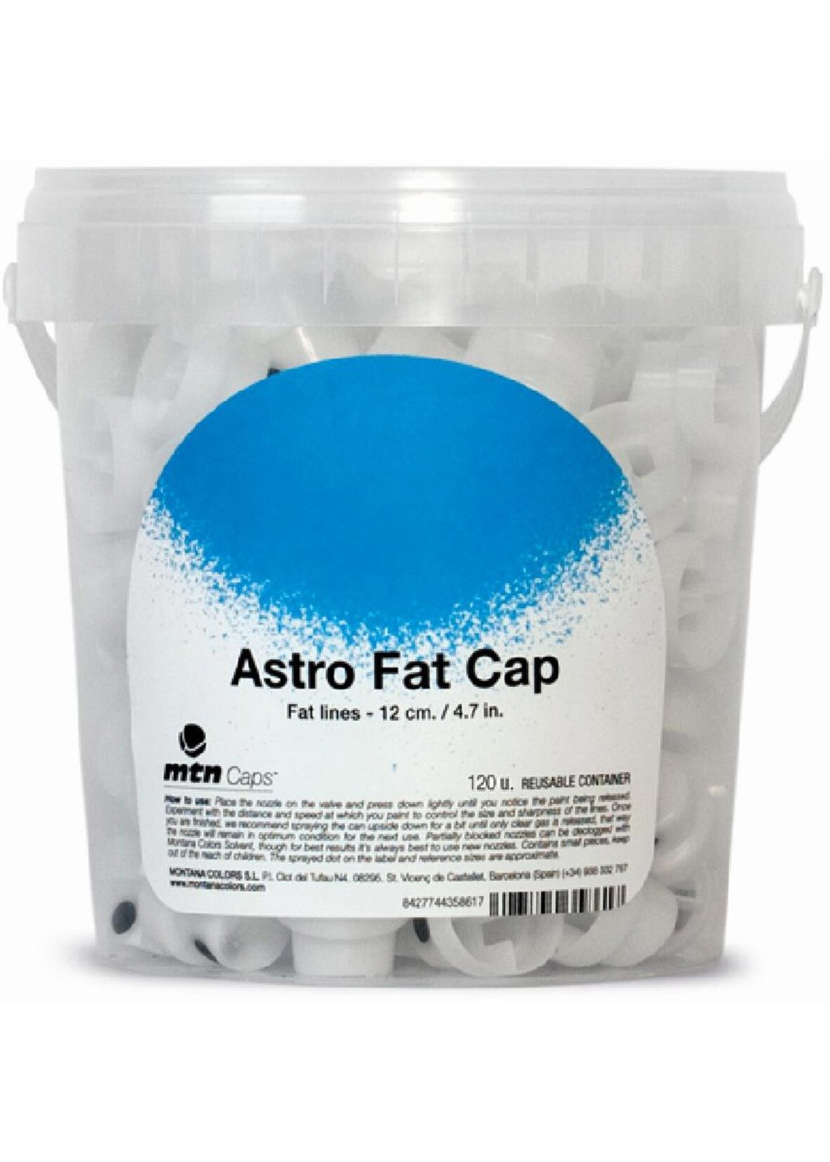 ASTRO FAT CAP Transparent/Black