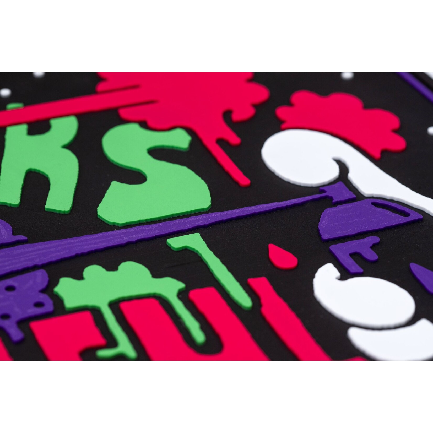 Montana Montana DOORMAT (Fußmatte) - "ALL COLORS ARE BEAUTIFUL" von Max Solca