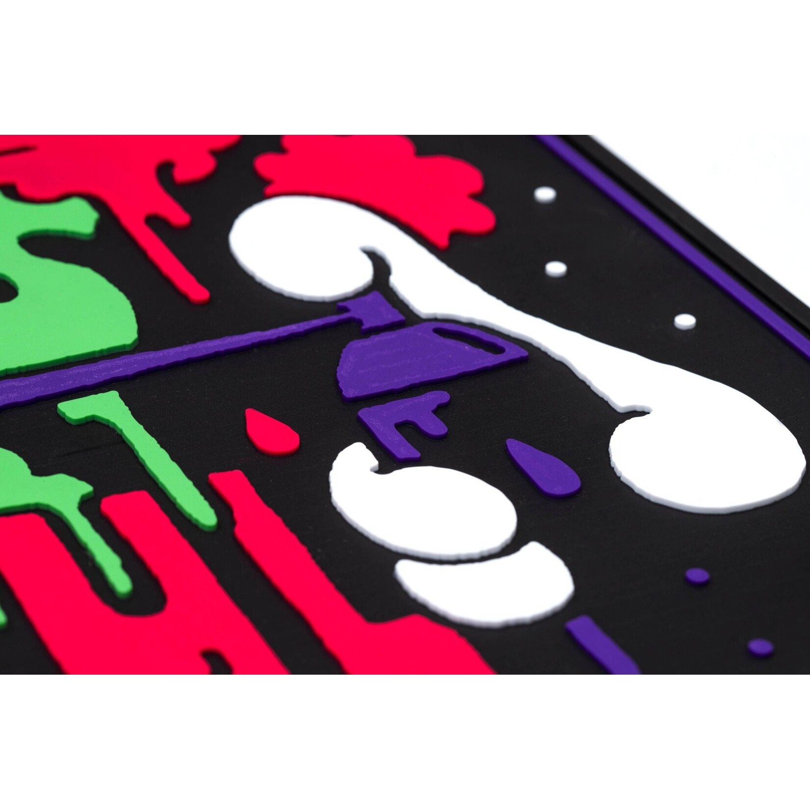 Montana Montana DOORMAT (Fußmatte) - "ALL COLORS ARE BEAUTIFUL" von Max Solca