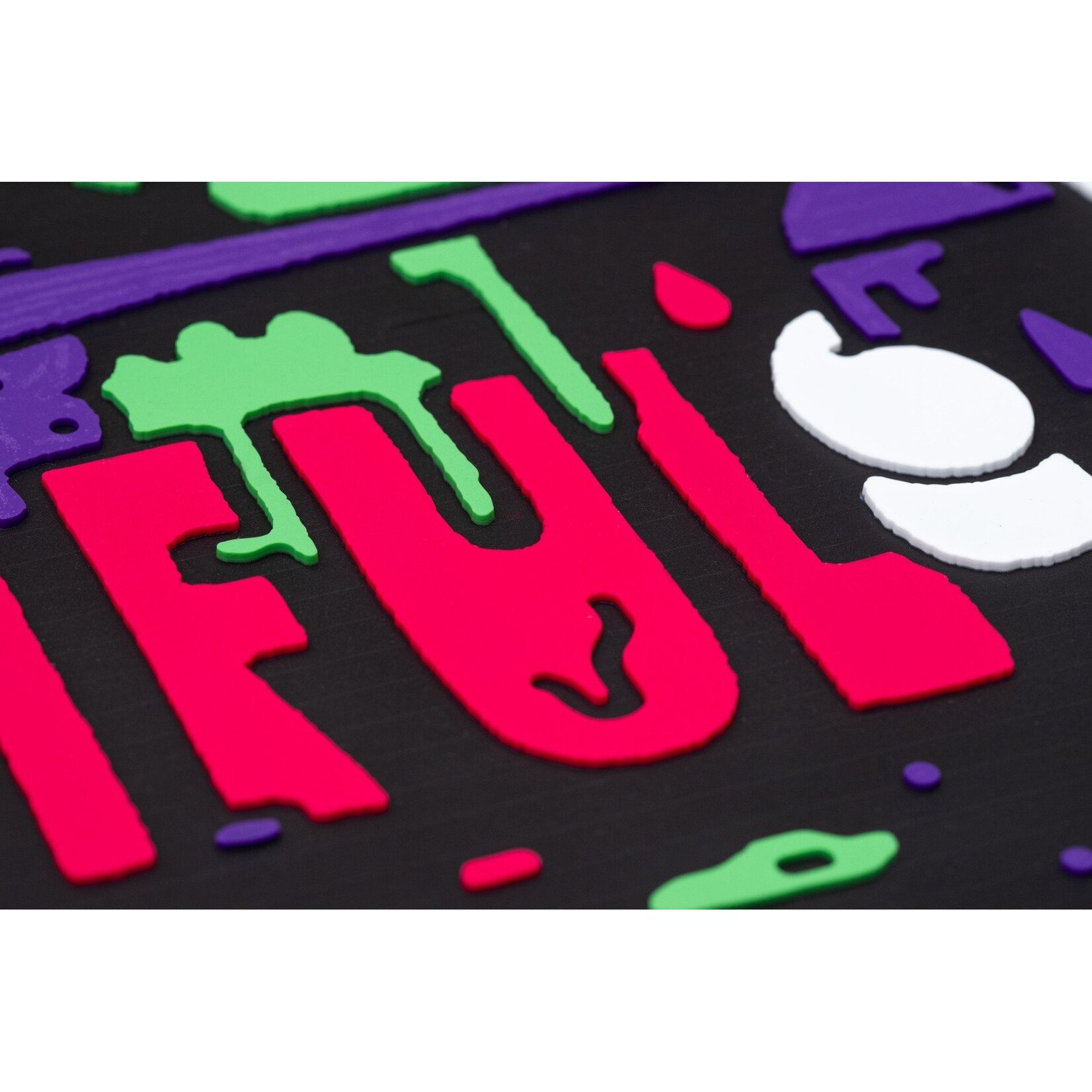 Montana Montana DOORMAT (Fußmatte) - "ALL COLORS ARE BEAUTIFUL" von Max Solca