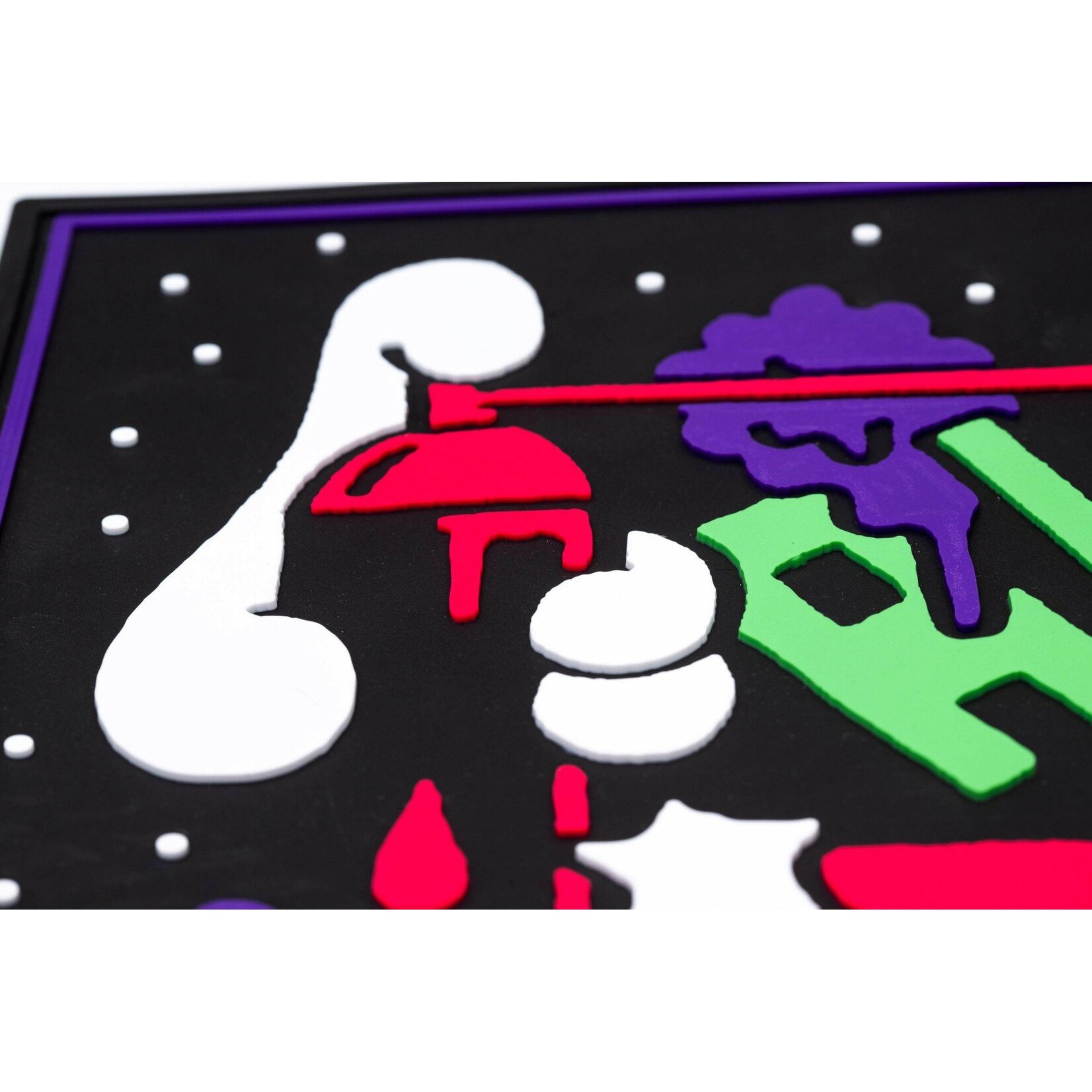 Montana Montana DOORMAT (Fußmatte) - "ALL COLORS ARE BEAUTIFUL" von Max Solca