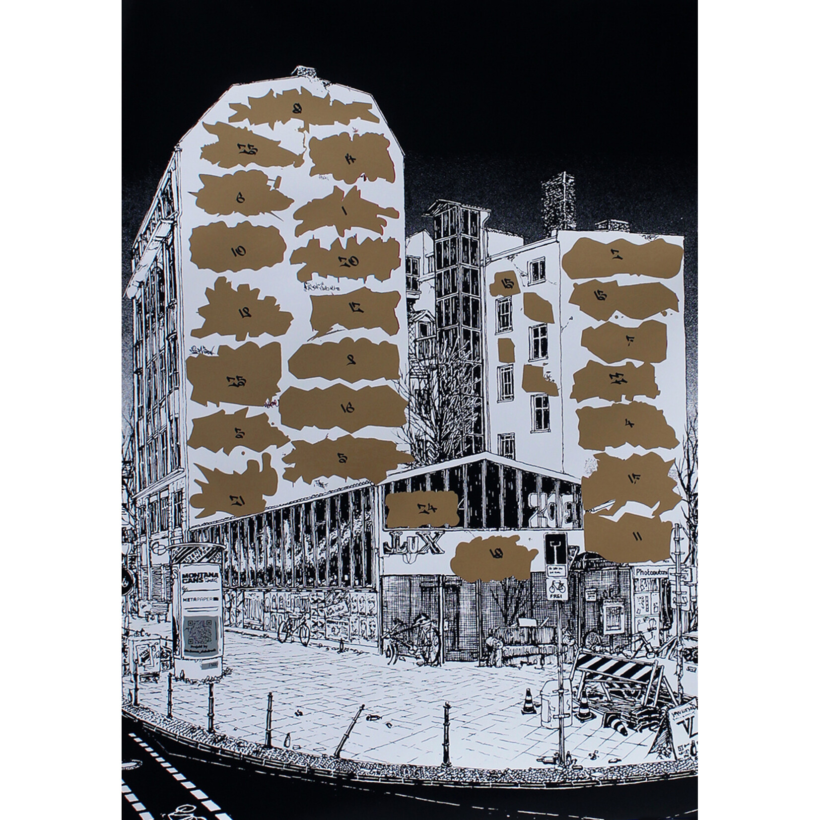 Legacy Of Berlin Graffiti Advent Calendar