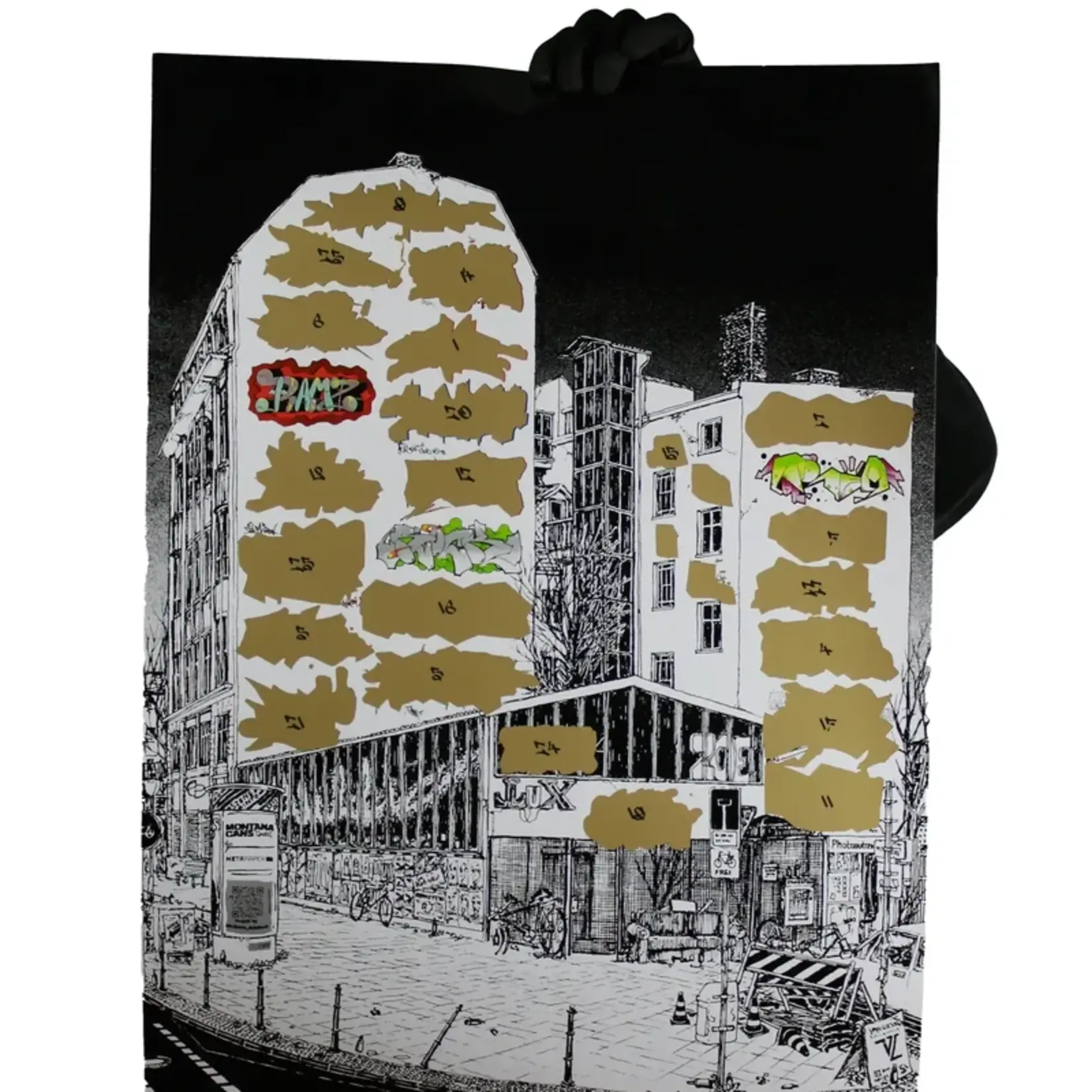 Legacy Of Berlin Graffiti Advent Calendar