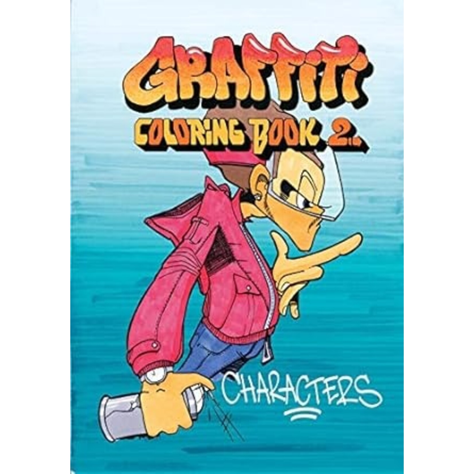 Graffiti Malbuch | Graffiti Coloring Book #2