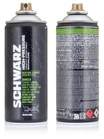 Montana CANS Recycled SCHWARZ 400ml - High Pressure Graffiti Sprühdose