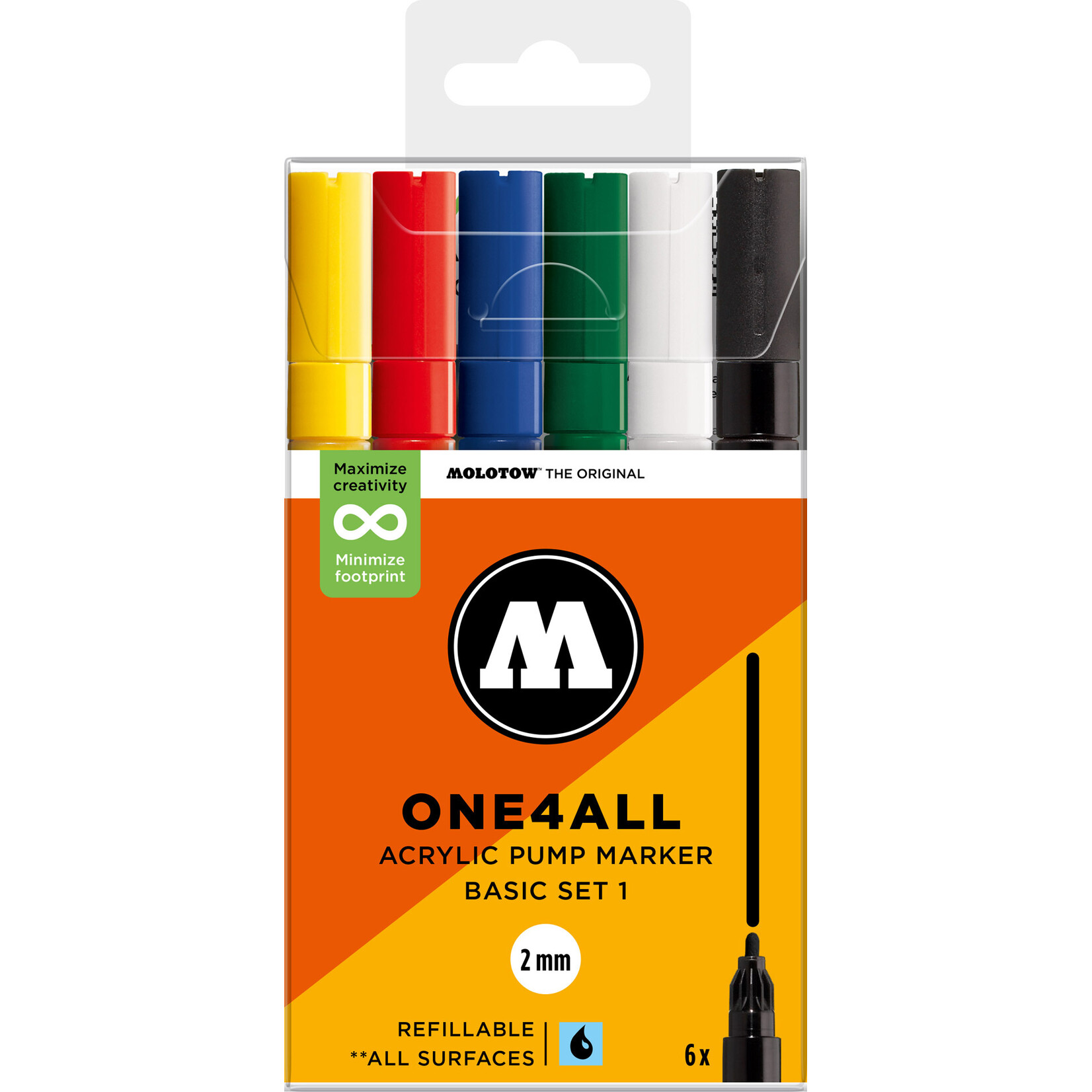 Molotow ONE4ALL 127HS BASIC SET 1 [2 mm]