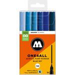 Molotow ONE4ALL 127HS BLUE SET [2 mm]