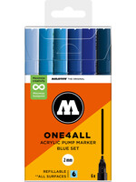 Molotow ONE4ALL 127HS BLUE SET [2 mm]