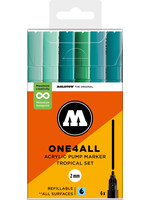 Molotow ONE4ALL 127HS TROPICAL SET [2 mm]