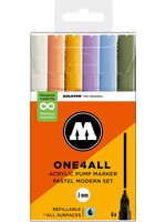 Molotow ONE4ALL 127HS PASTEL MODERN SET [2 mm]