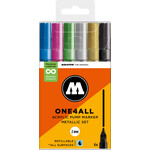 Molotow ONE4ALL 127HS METALLIC SET [2 mm]