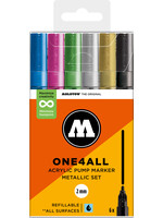Molotow ONE4ALL 127HS METALLIC SET [2 mm]