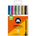 Molotow ONE4ALL 227HS METALLIC SET [4 mm]