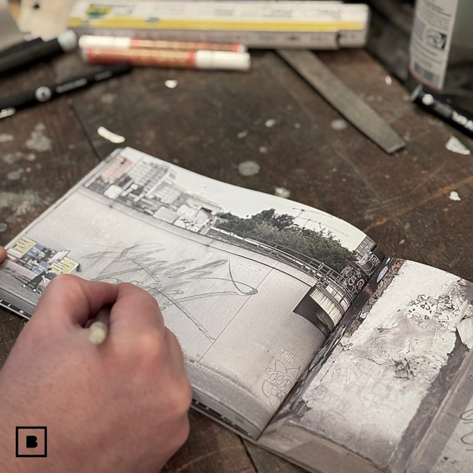 Betonat Concrete Canvas Sketchbook – Berlin Edition