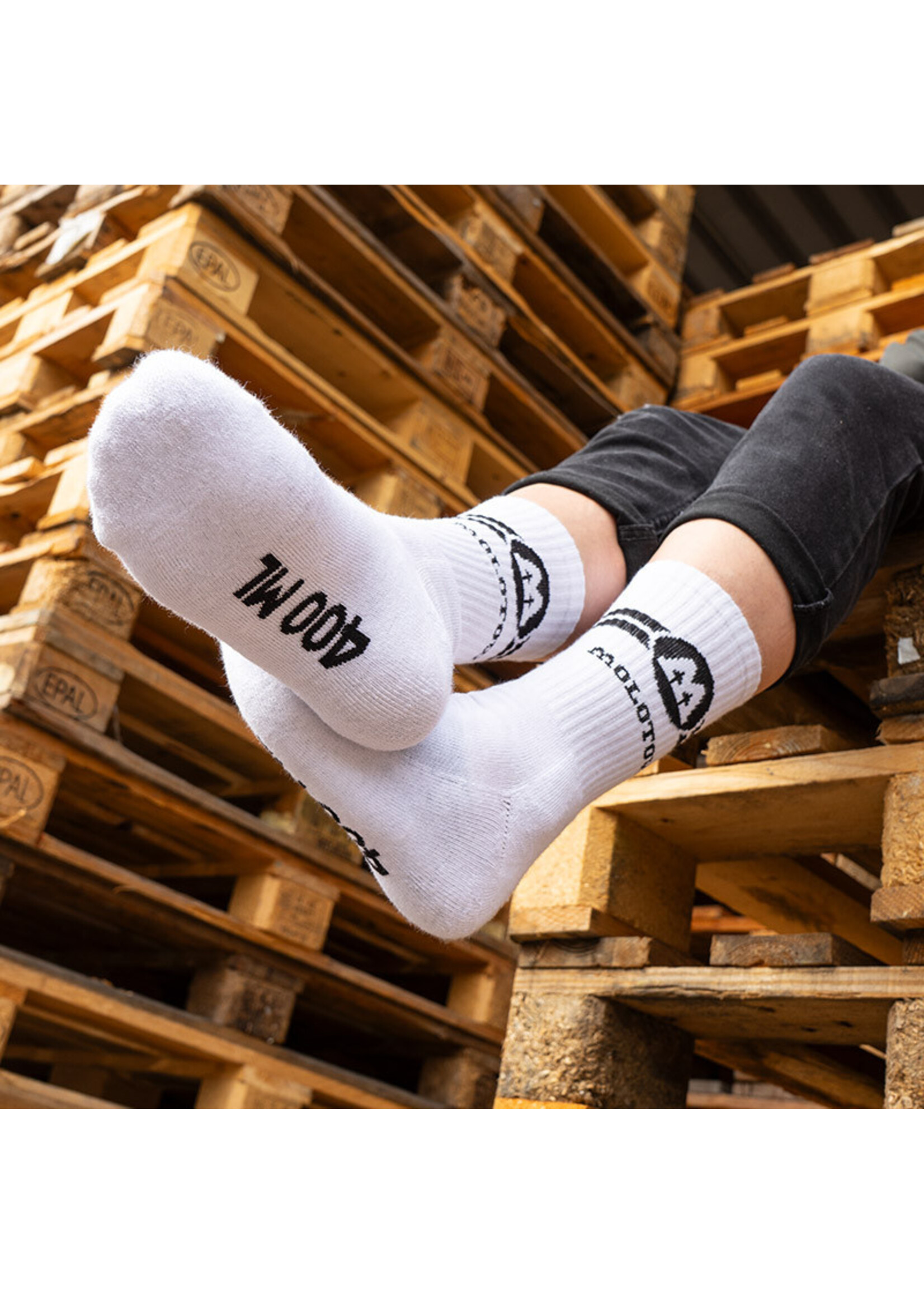 Molotow Sport Socks weiß