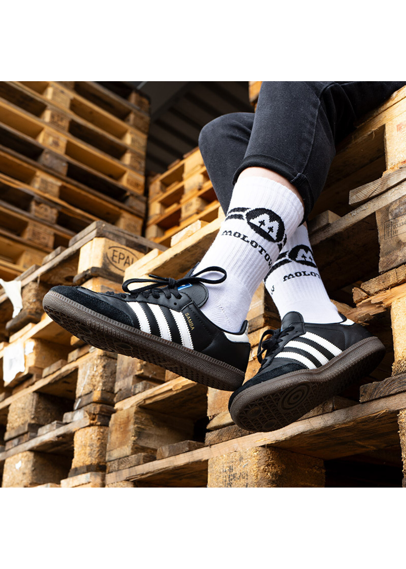 Molotow Sport Socks weiß