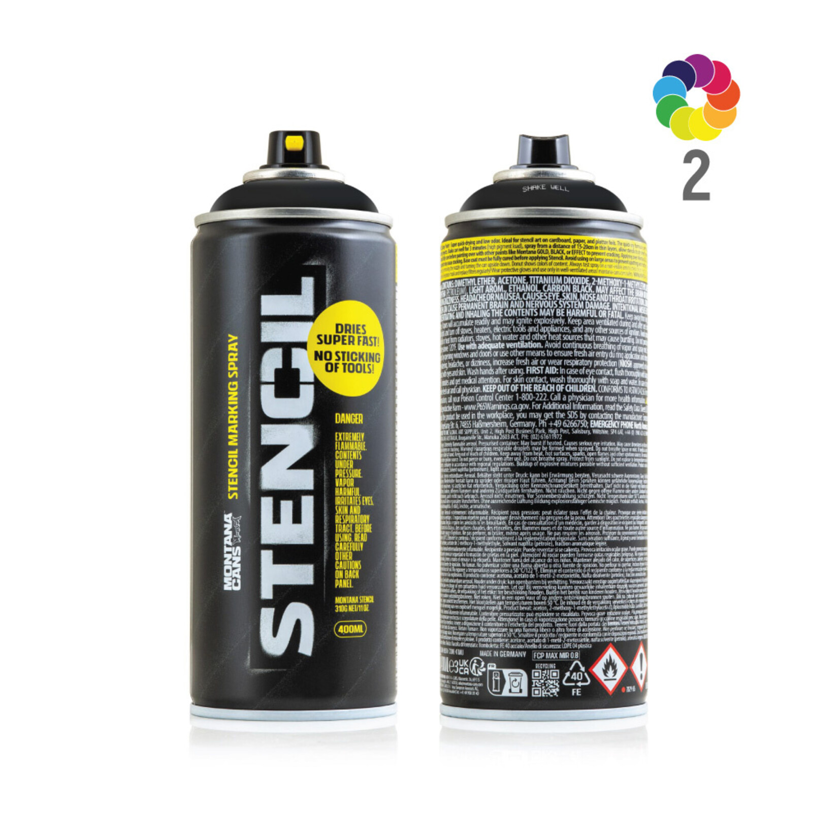 Montana Cans STENCIL 400ml Sprühdose