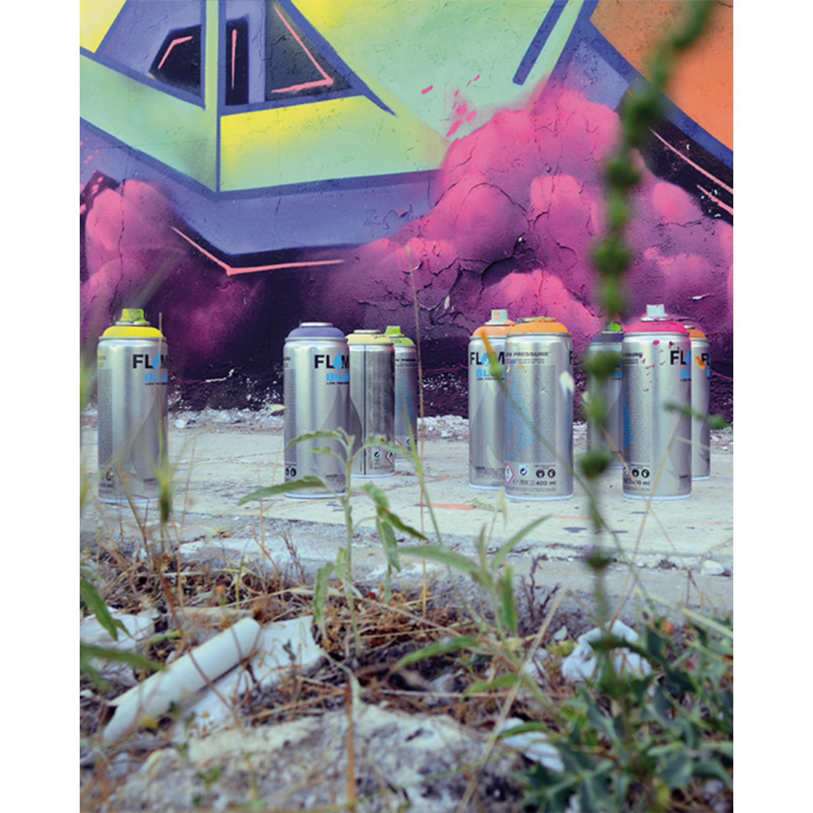 Flame FLAME BLUE – 6 PACK WHITE