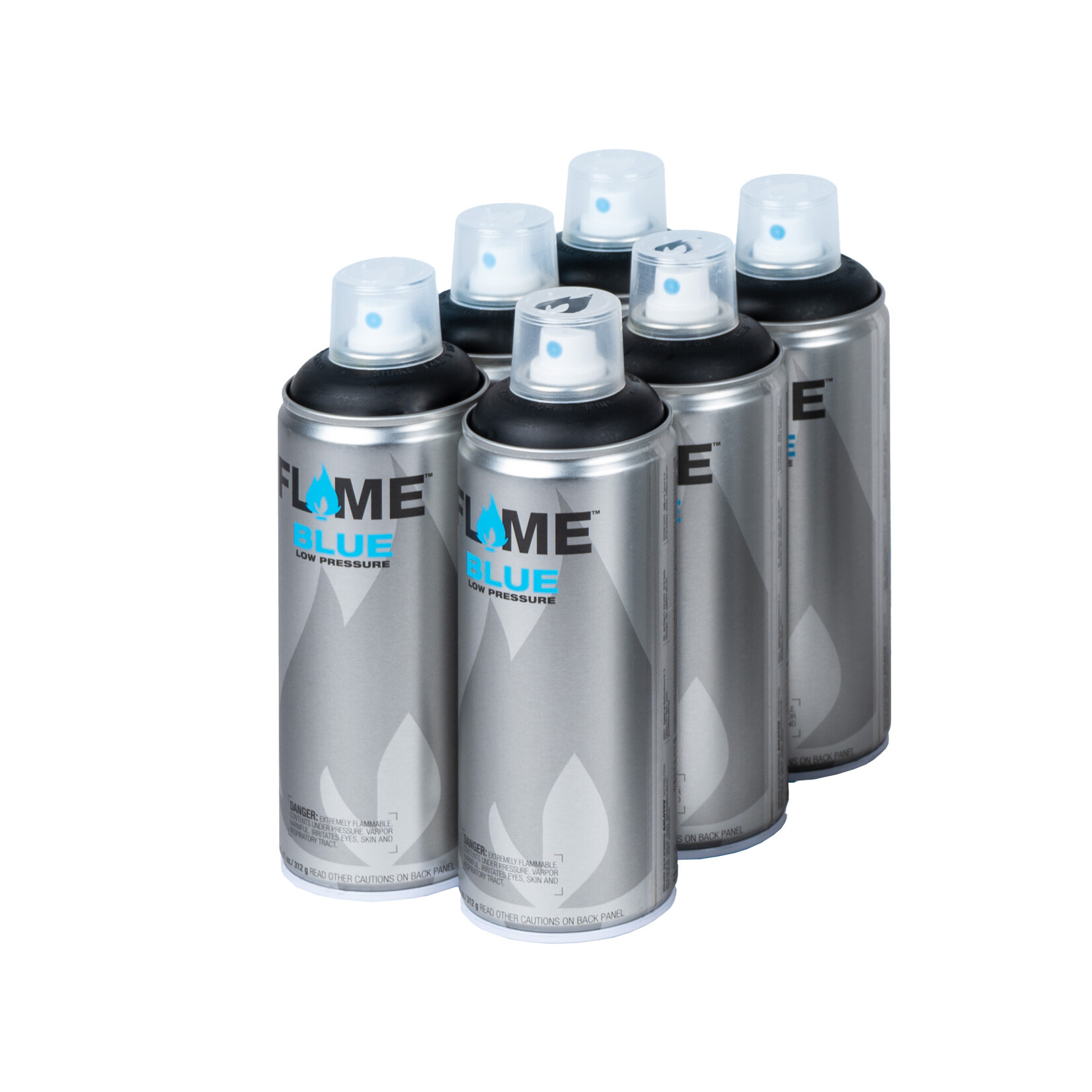 Flame FLAME BLUE – 6 PACK BLACK