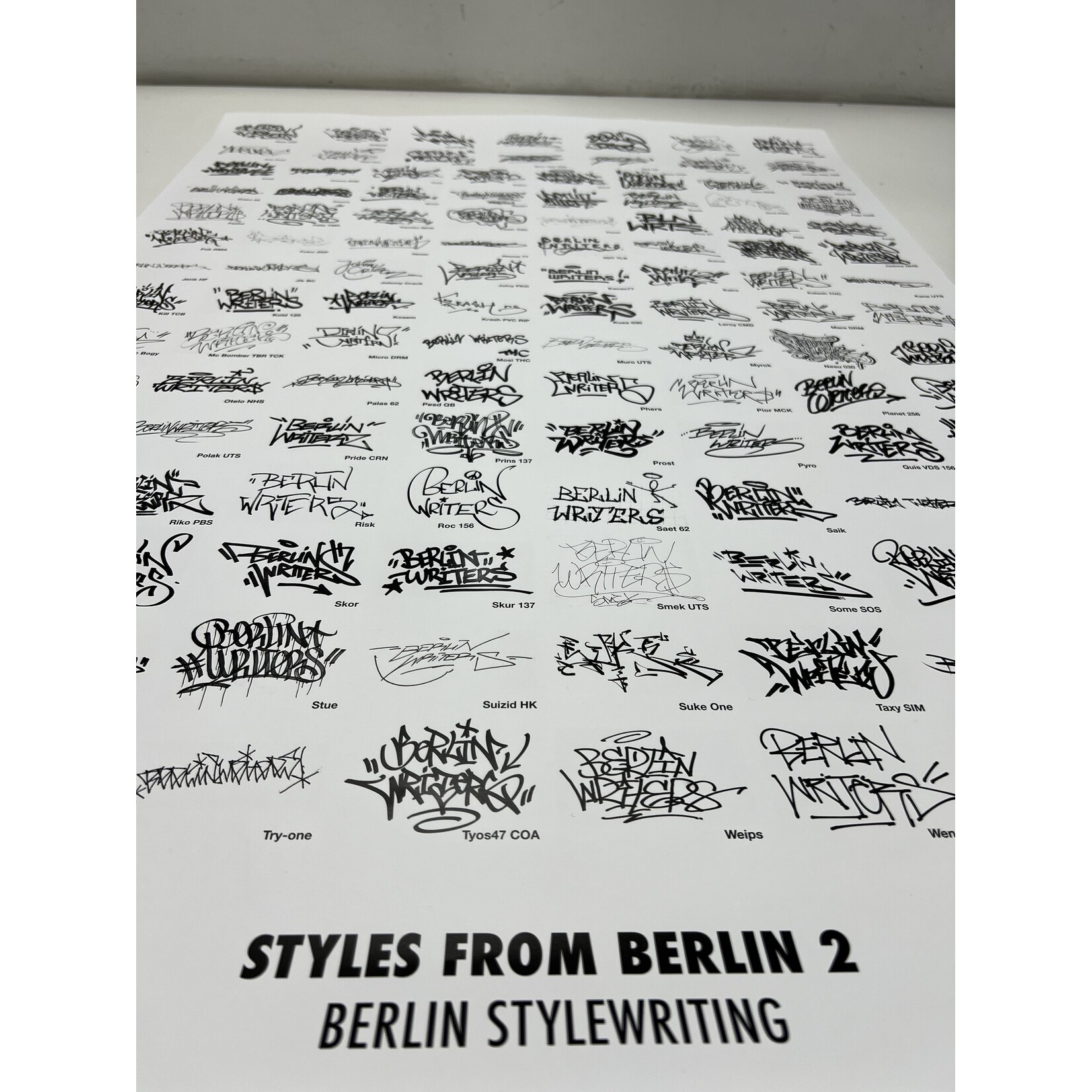 STYLES FROM BERLIN 2 POSTER | DIN A1