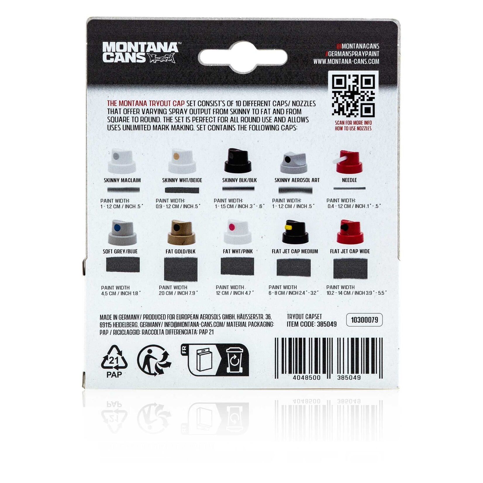 Montana TRYOUT Cap Set