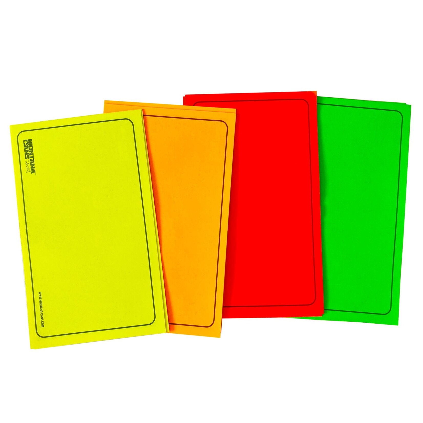 Montana  Cans Neon Blank Sticker Pack