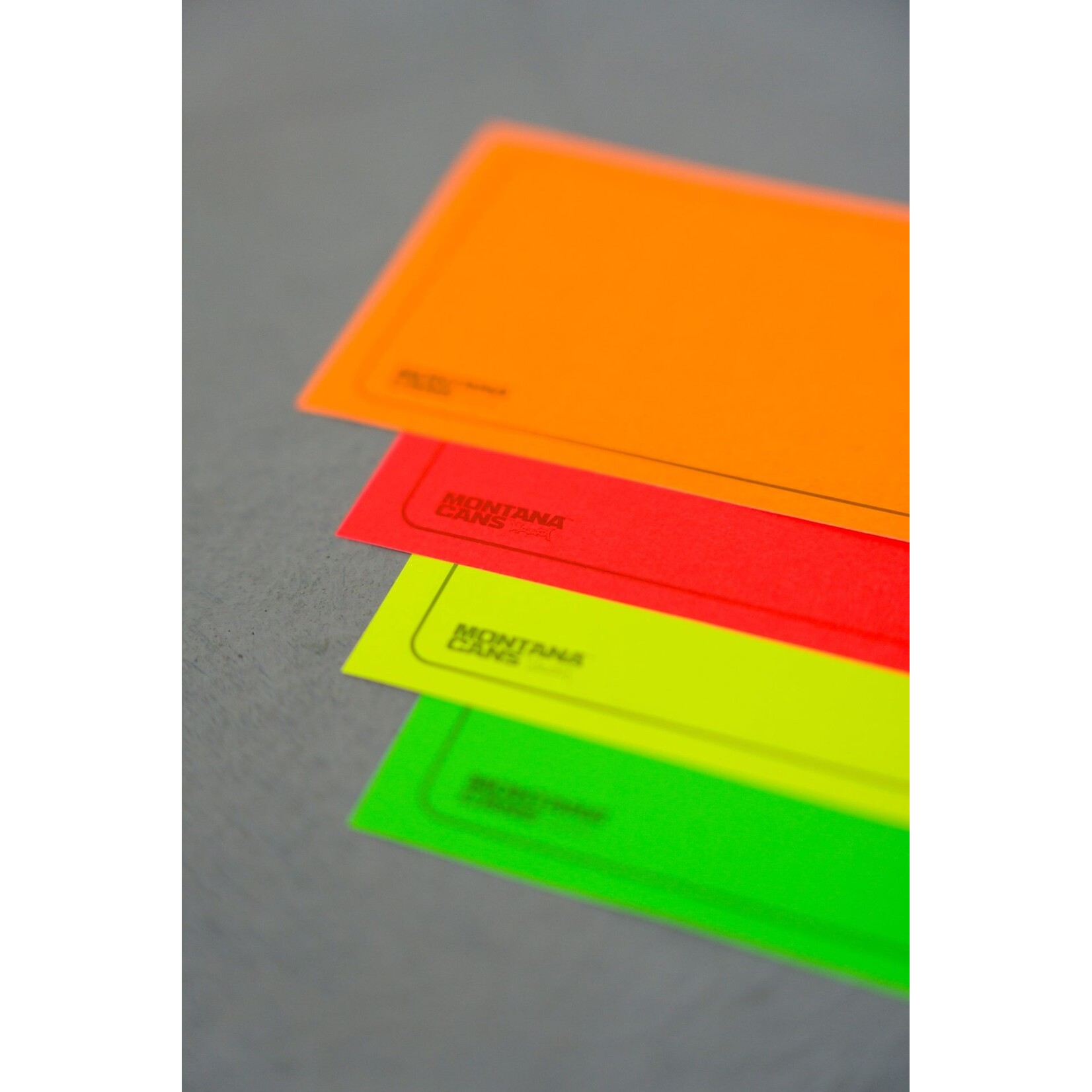 Montana  Cans Neon Blank Sticker Pack