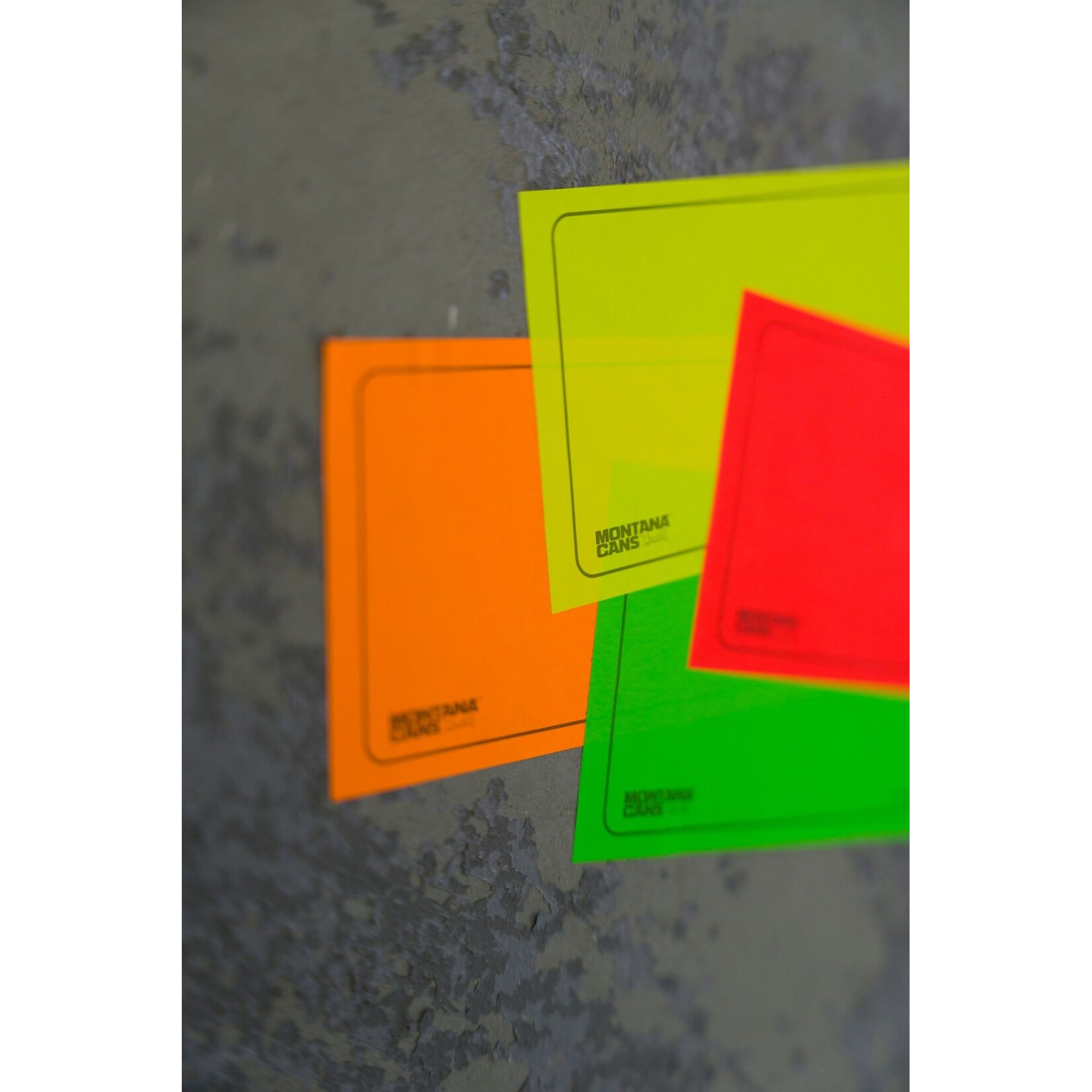 Montana  Cans Neon Blank Sticker Pack