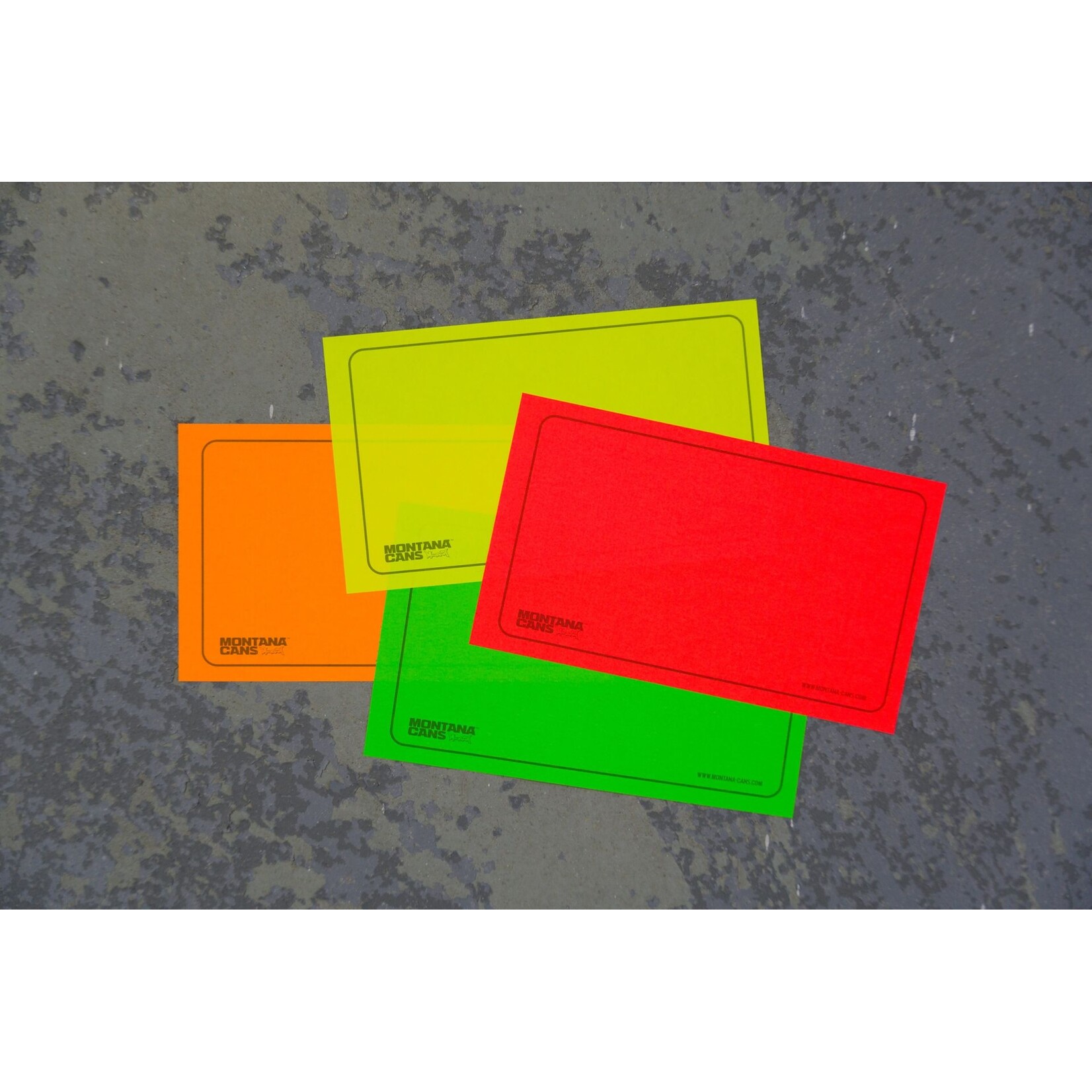 Montana  Cans Neon Blank Sticker Pack