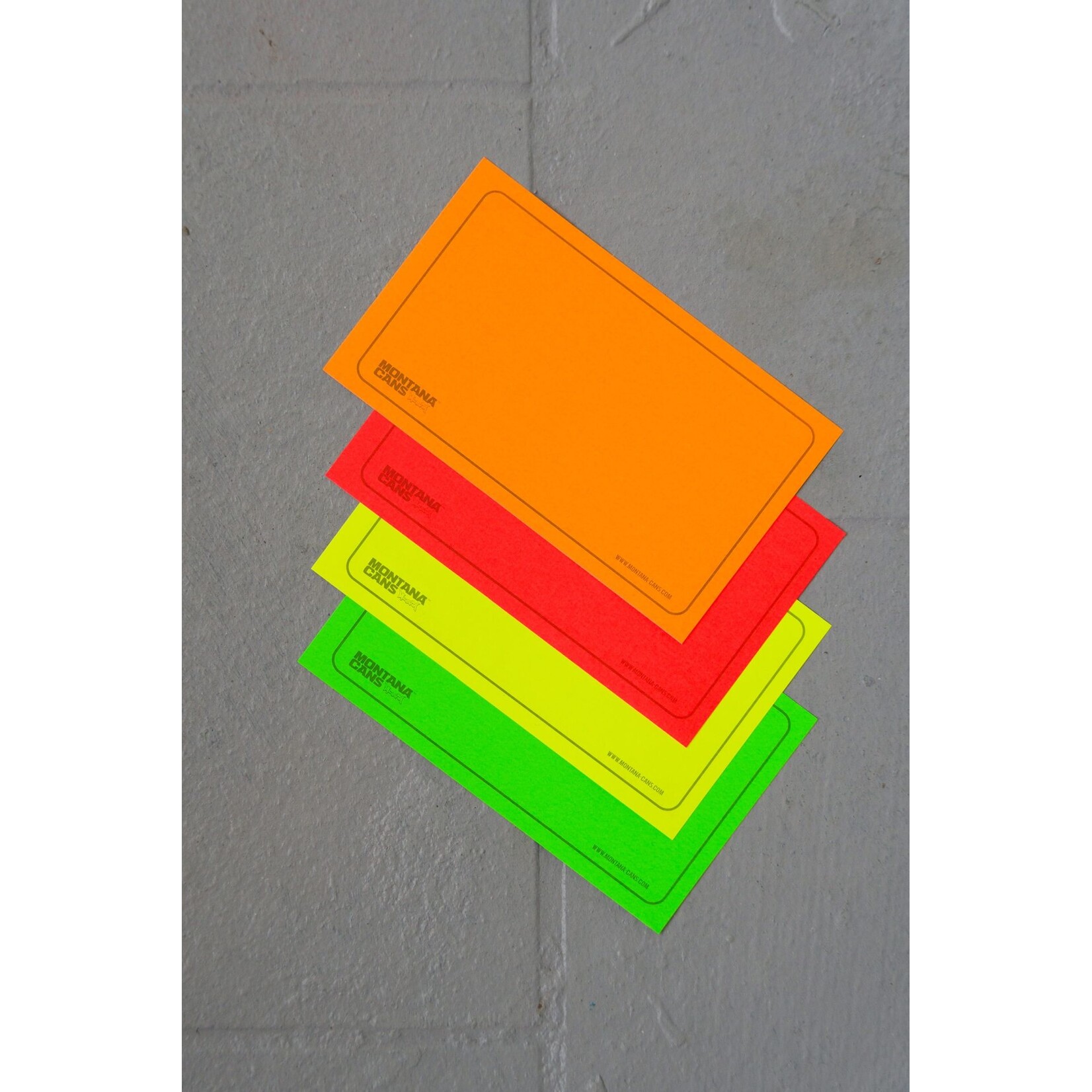 Montana  Cans Neon Blank Sticker Pack