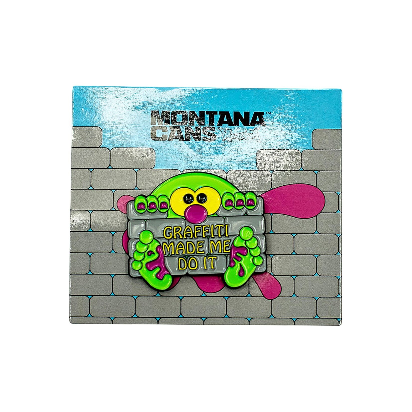 Montana Cans ENAMEL PINS – Graffiti made me do it