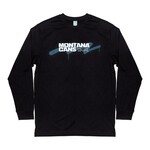 Montana Cans Longsleeve - Logo ZigZag  Line Black