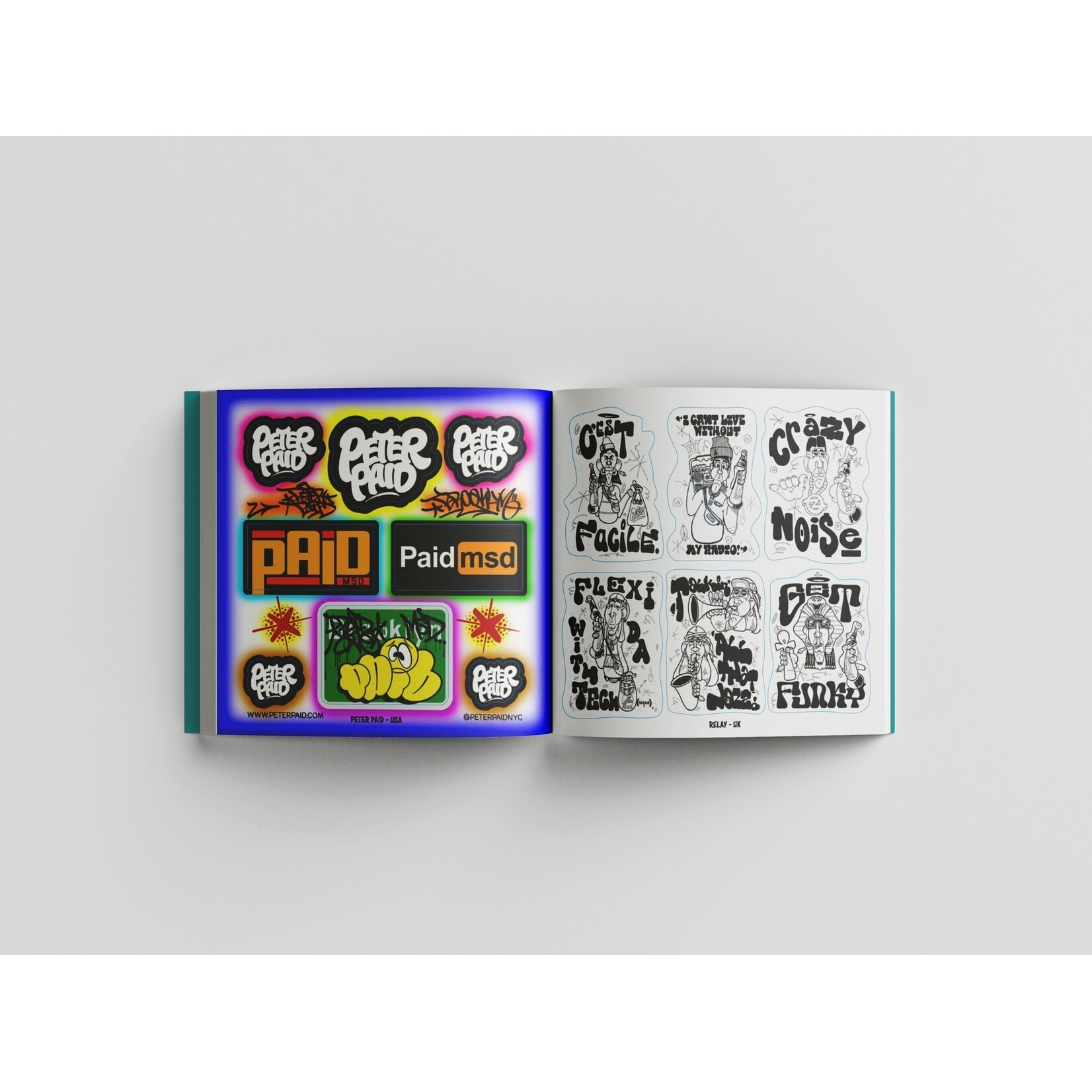 The Graffiti Sticker Book