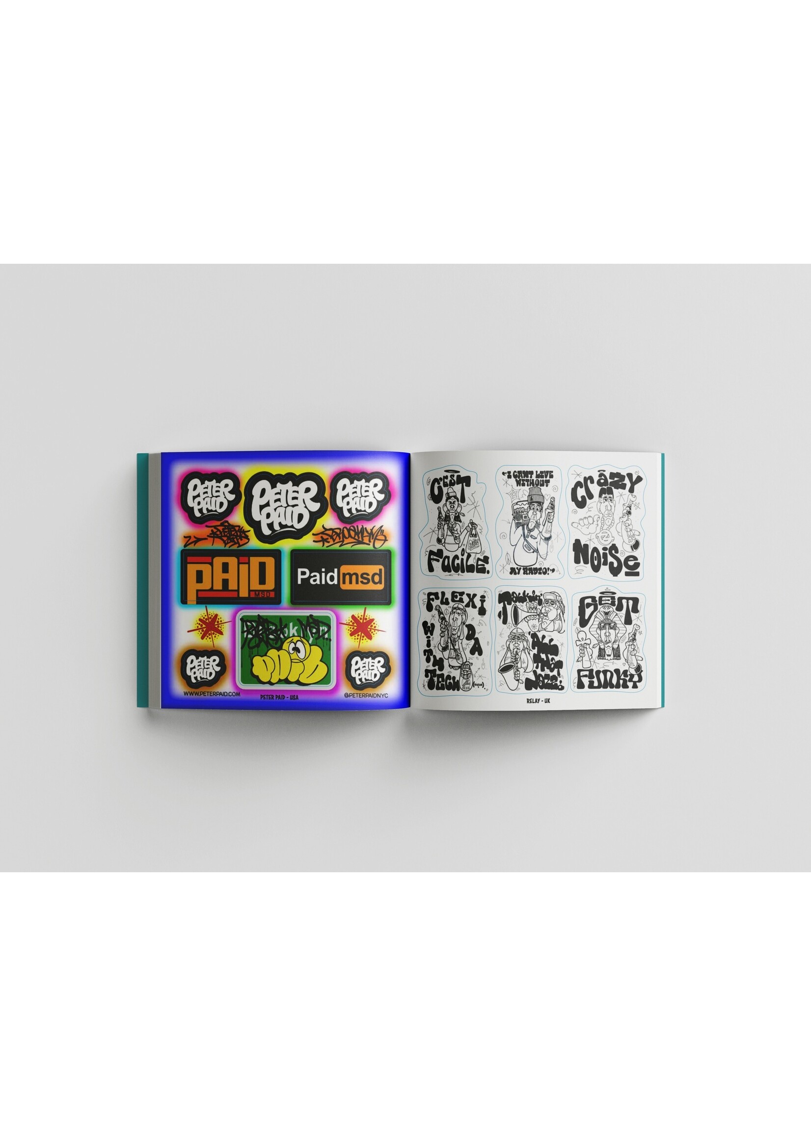 The Graffiti Sticker Book