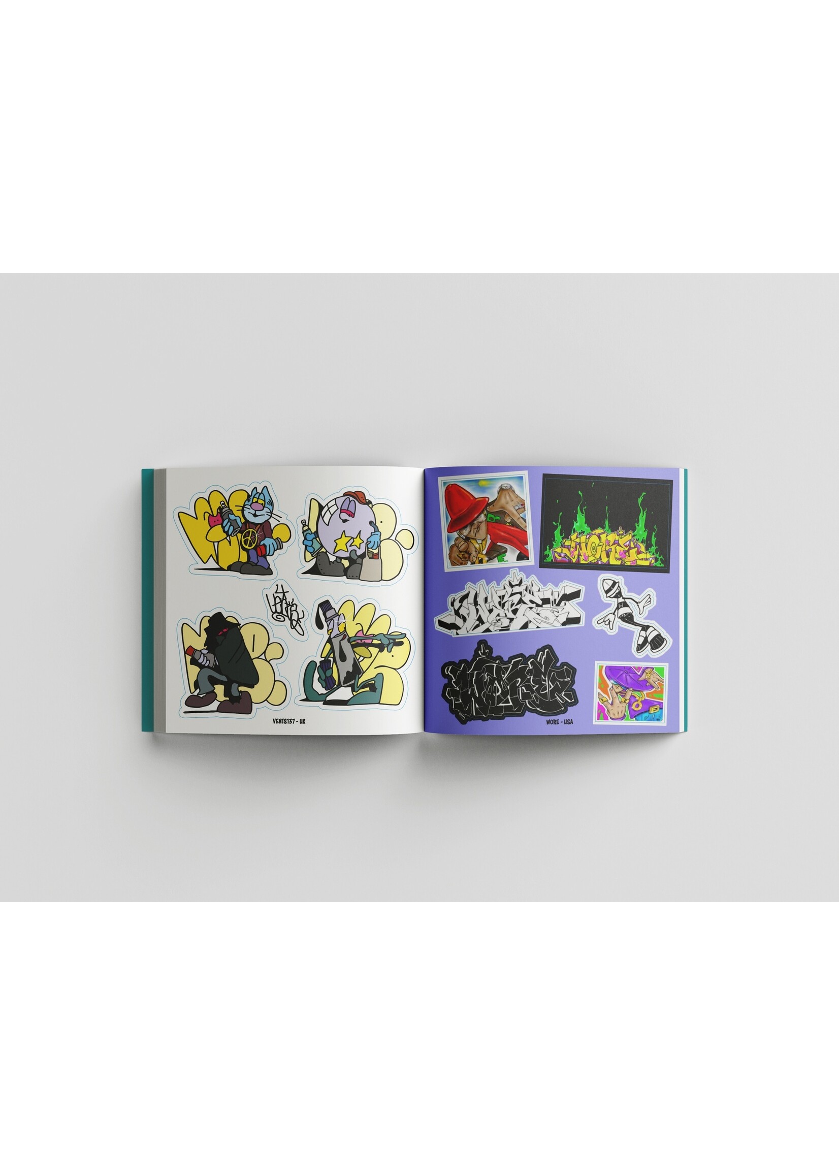 The Graffiti Sticker Book