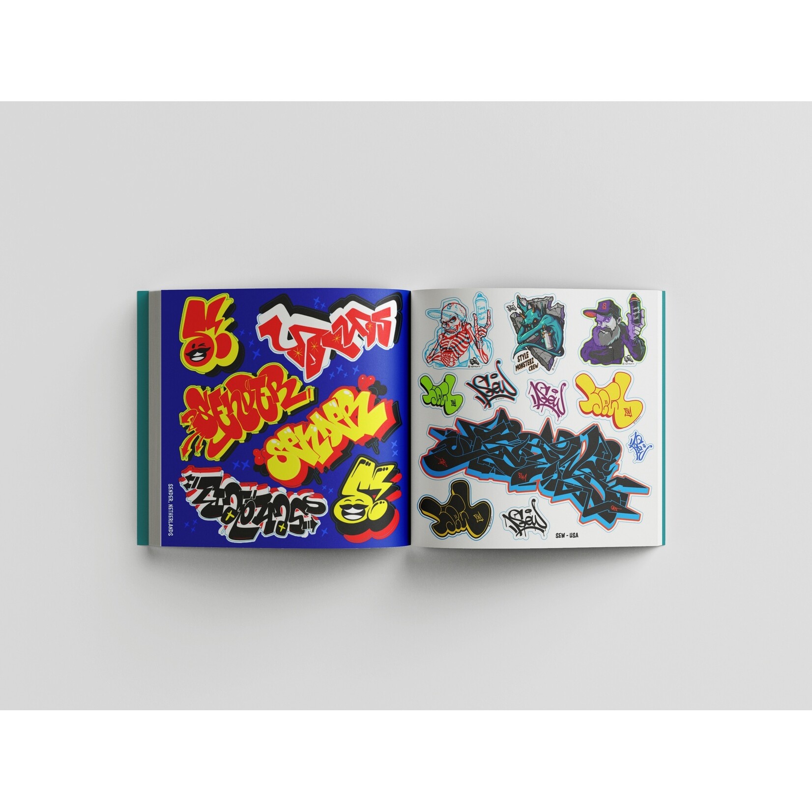 The Graffiti Sticker Book