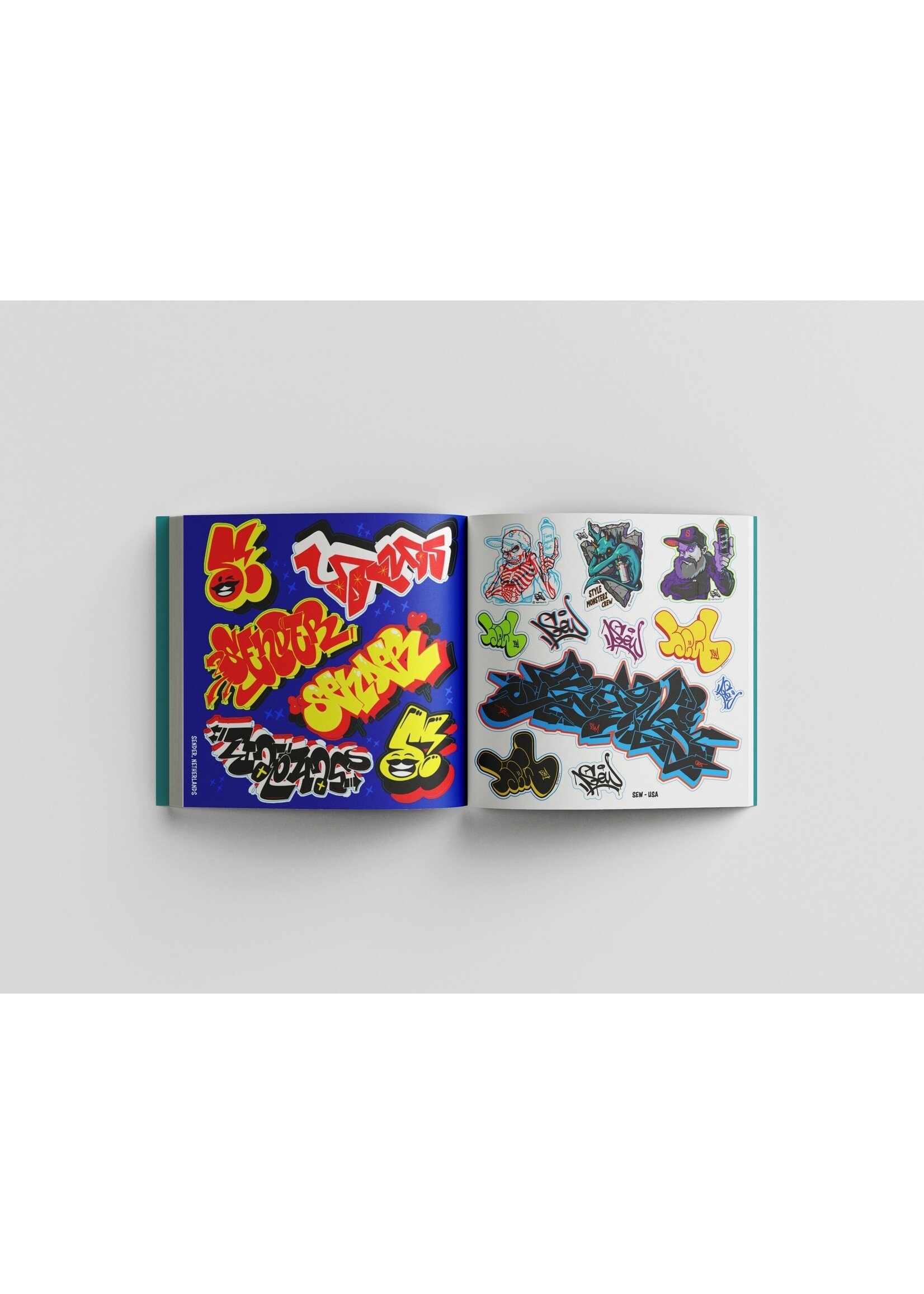 The Graffiti Sticker Book