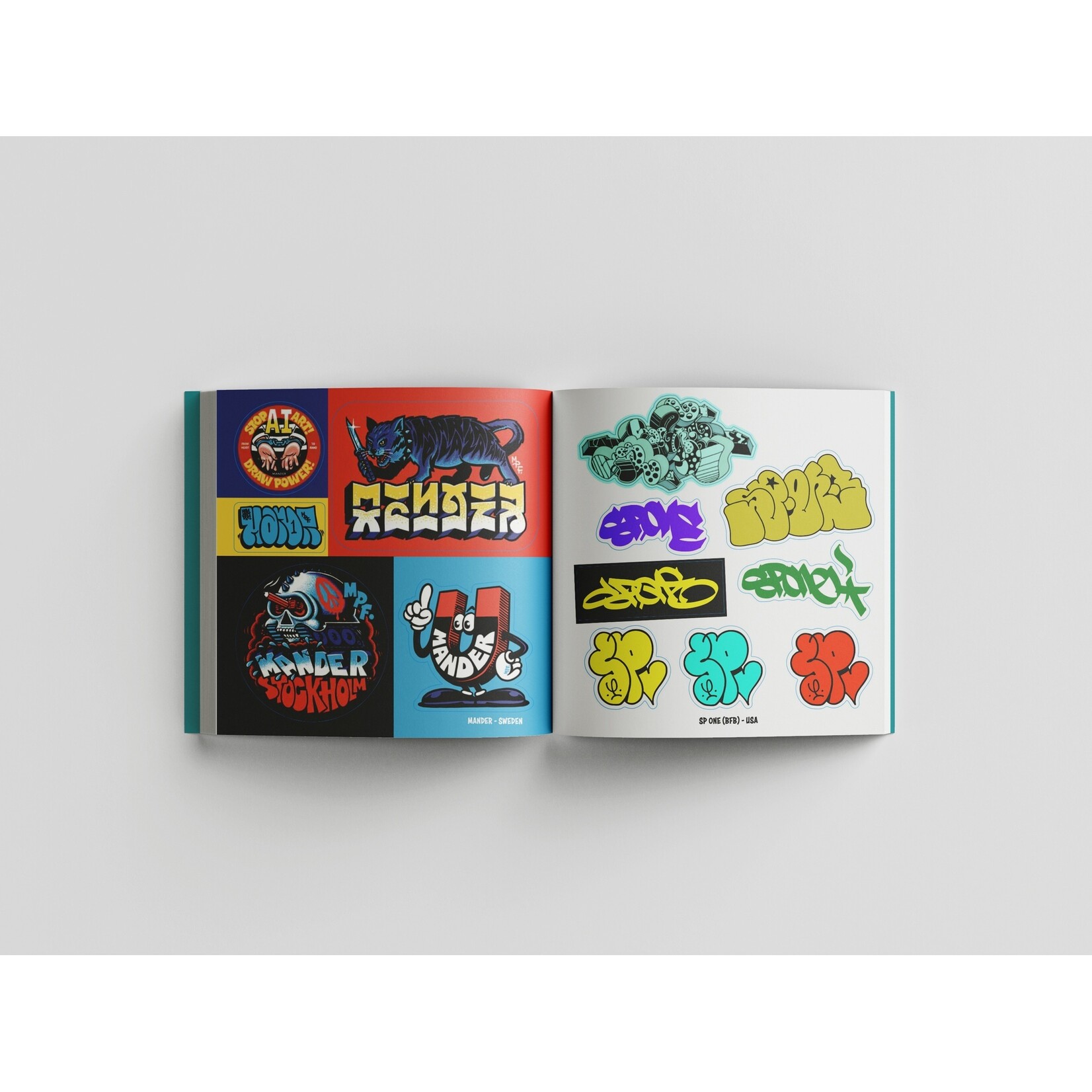 The Graffiti Sticker Book