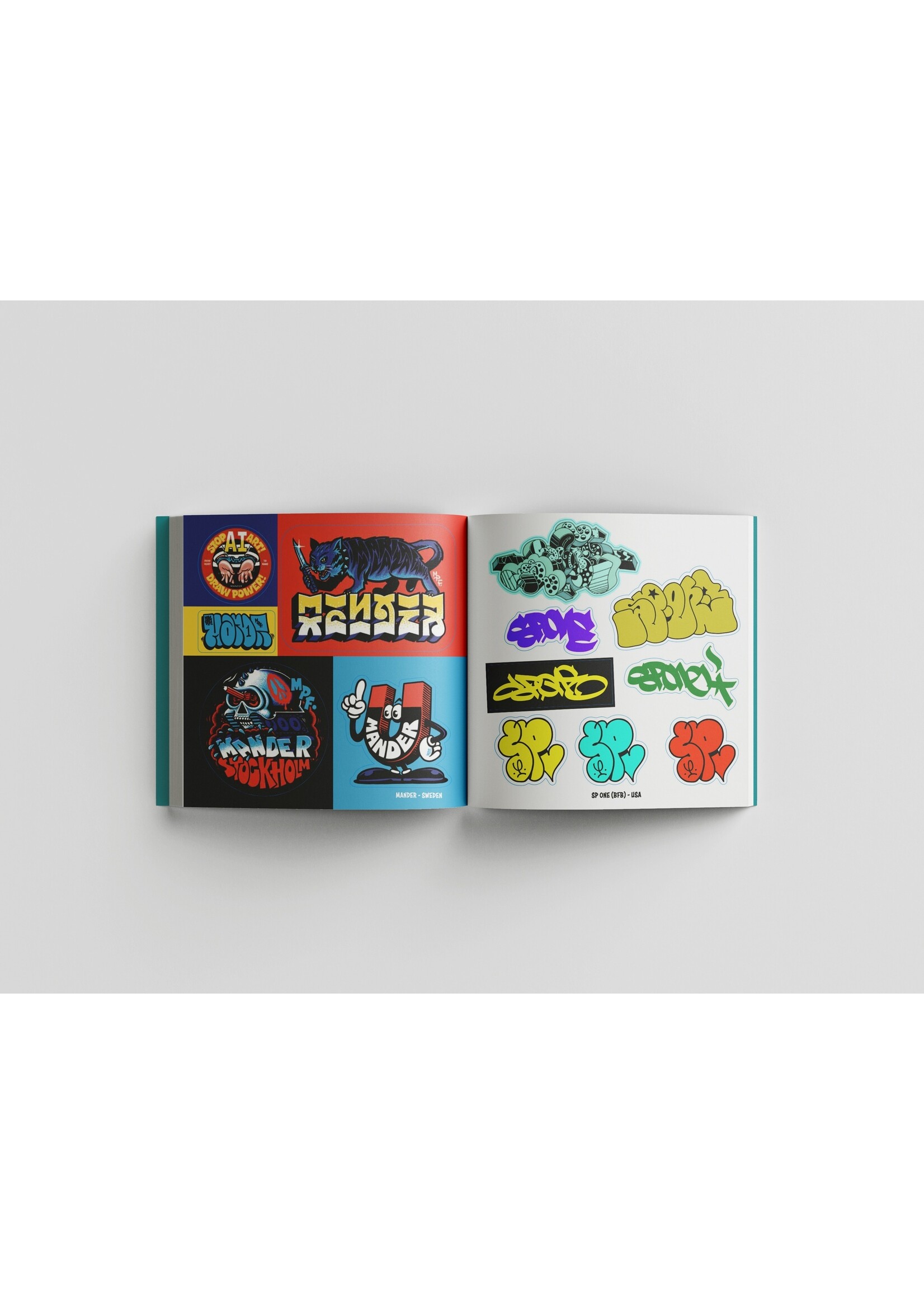 The Graffiti Sticker Book