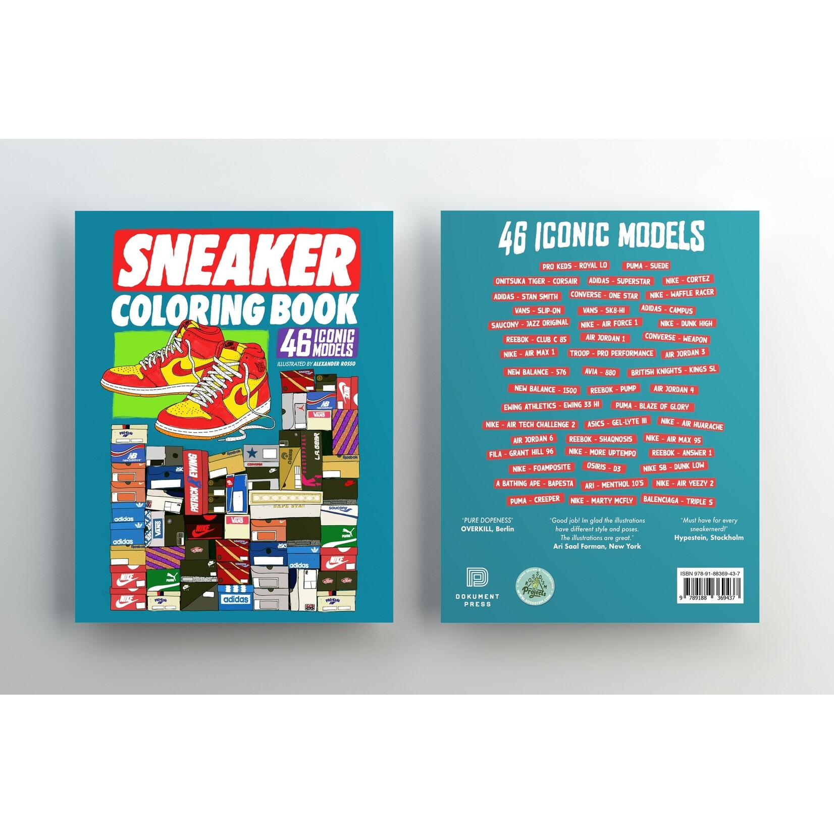 Graffiti Malbuch | Sneaker Coloring Book