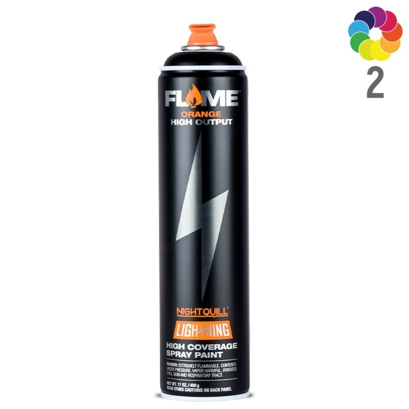 Flame ORANGE Lightning 600 ml