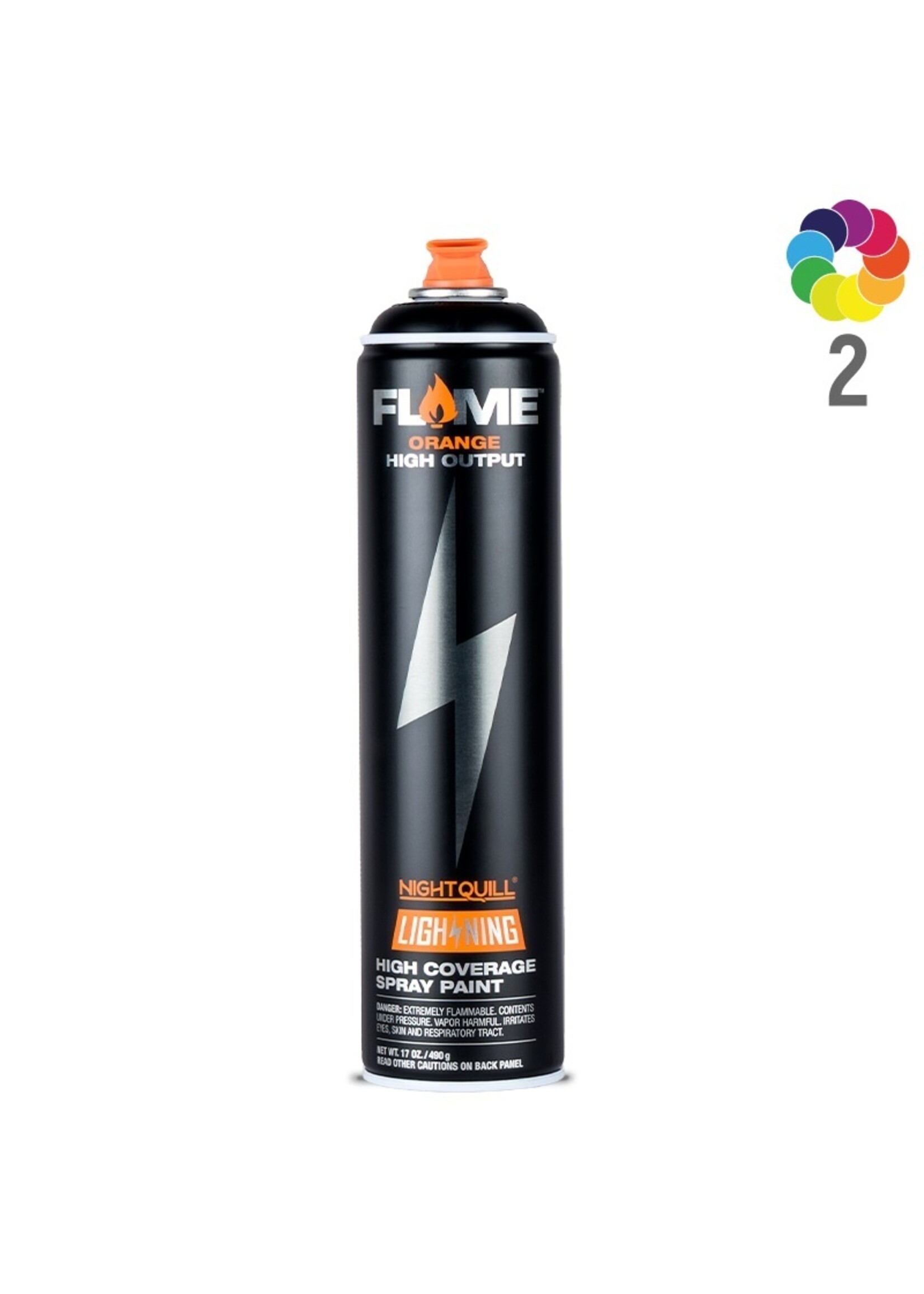 Flame ORANGE Lightning 600 ml