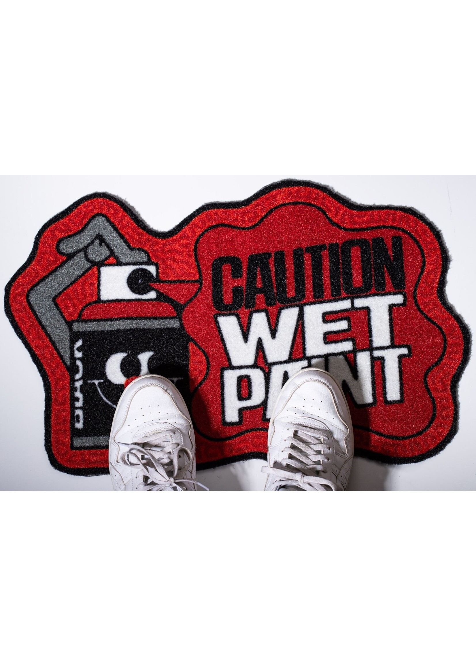 Montana Montana DOORMAT (Fußmatte) - Caution Wet Paint Red