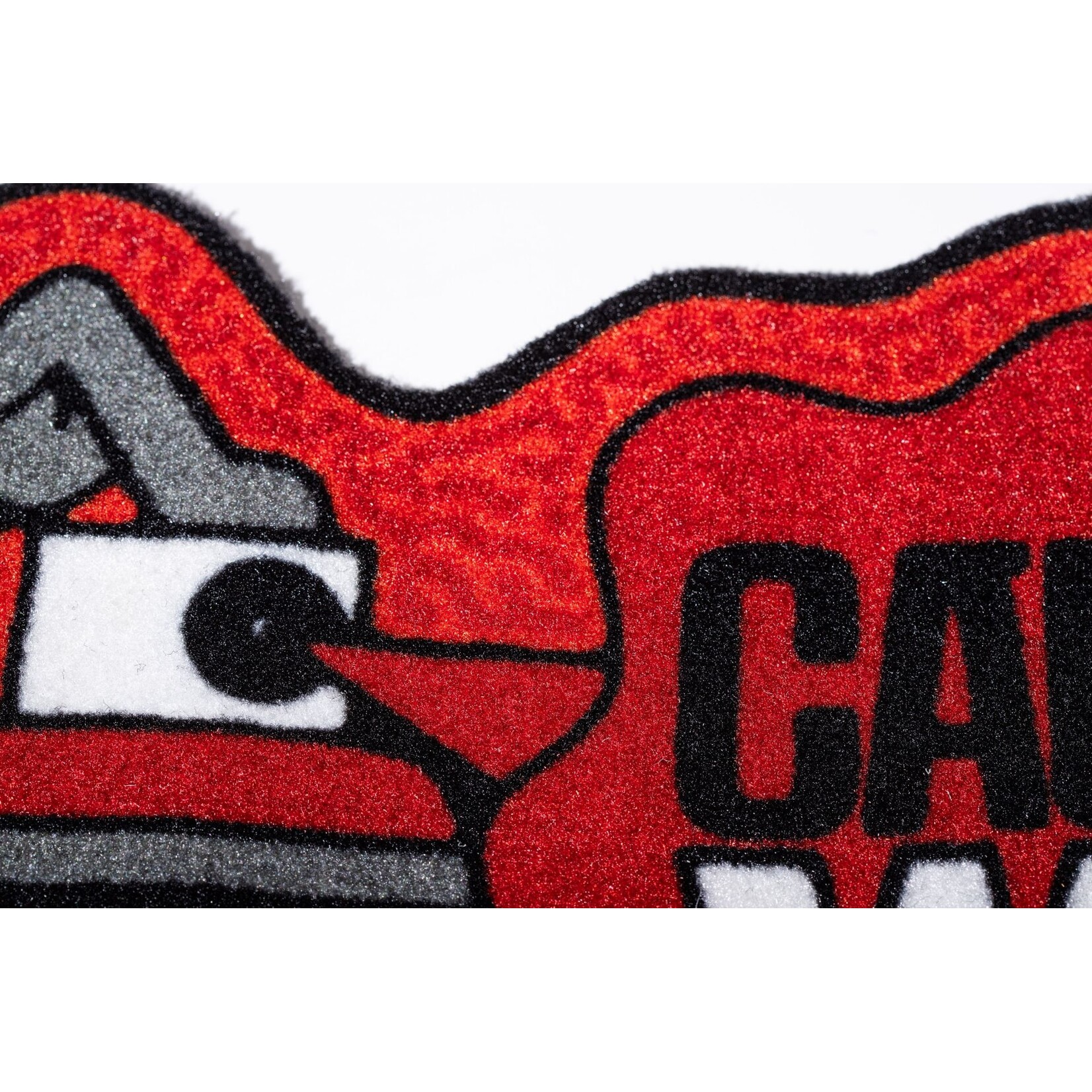 Montana Montana DOORMAT (Fußmatte) - Caution Wet Paint Red