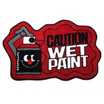 Montana Montana DOORMAT (Fußmatte) - Caution Wet Paint Red