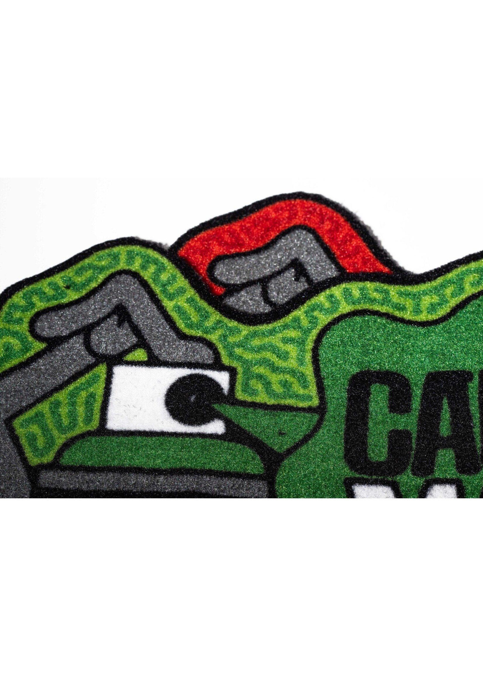 Montana Montana DOORMAT (Fußmatte) - Caution Wet Paint Green