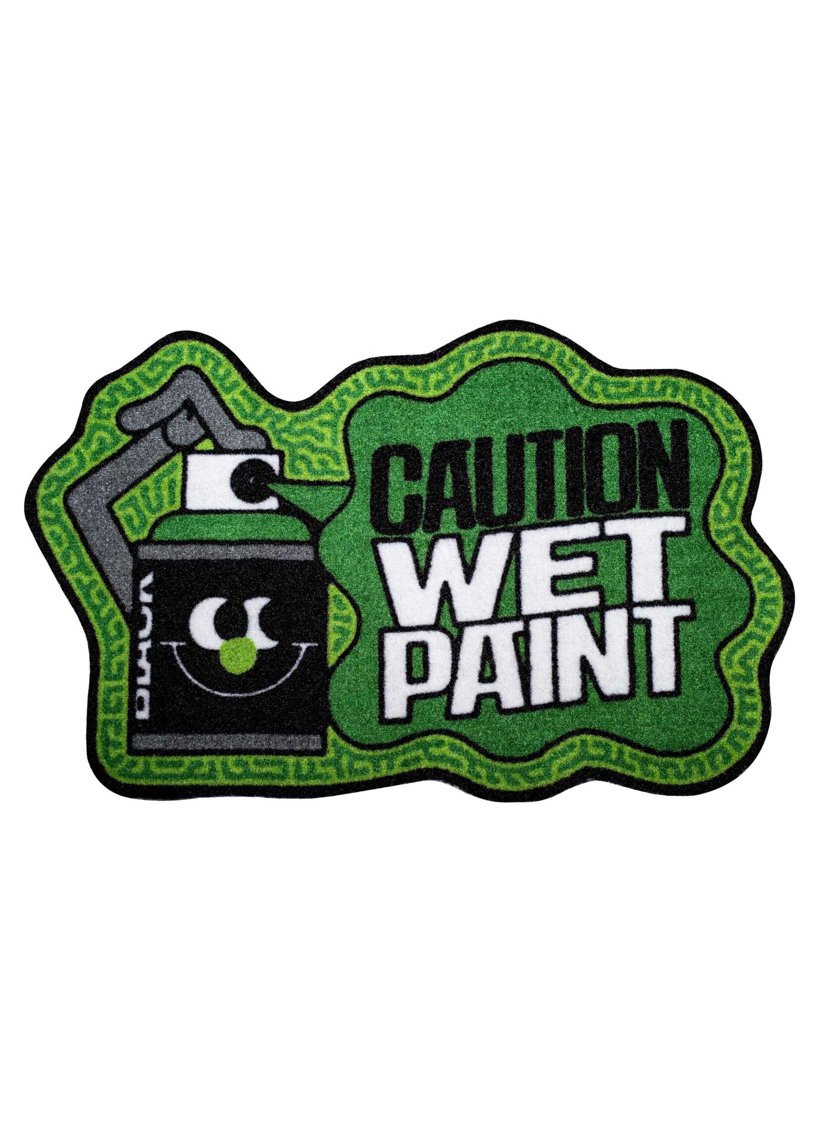 Montana Montana DOORMAT (Fußmatte) - Caution Wet Paint Green
