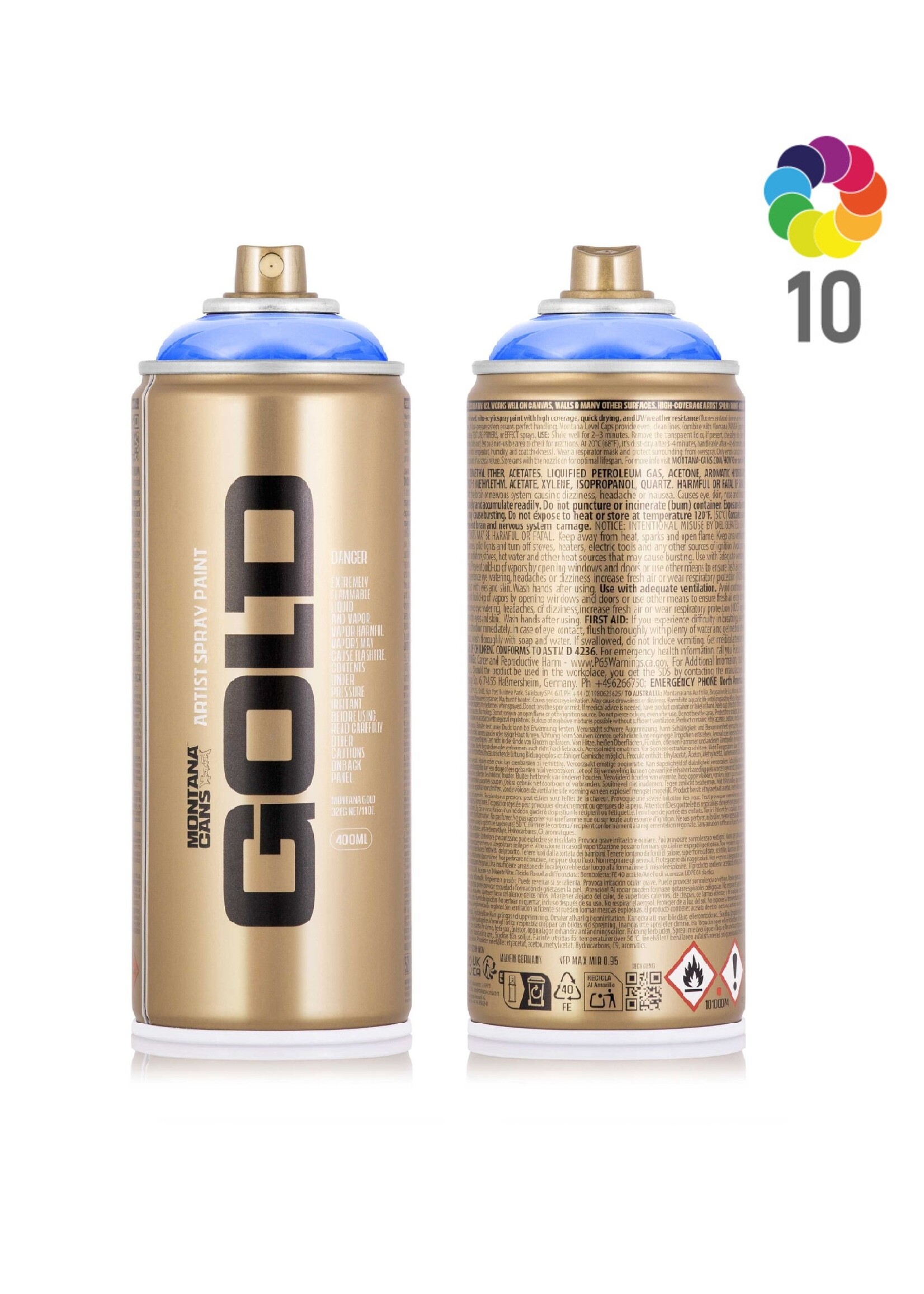 Montana GOLD Transparent 400ml Sprühdose