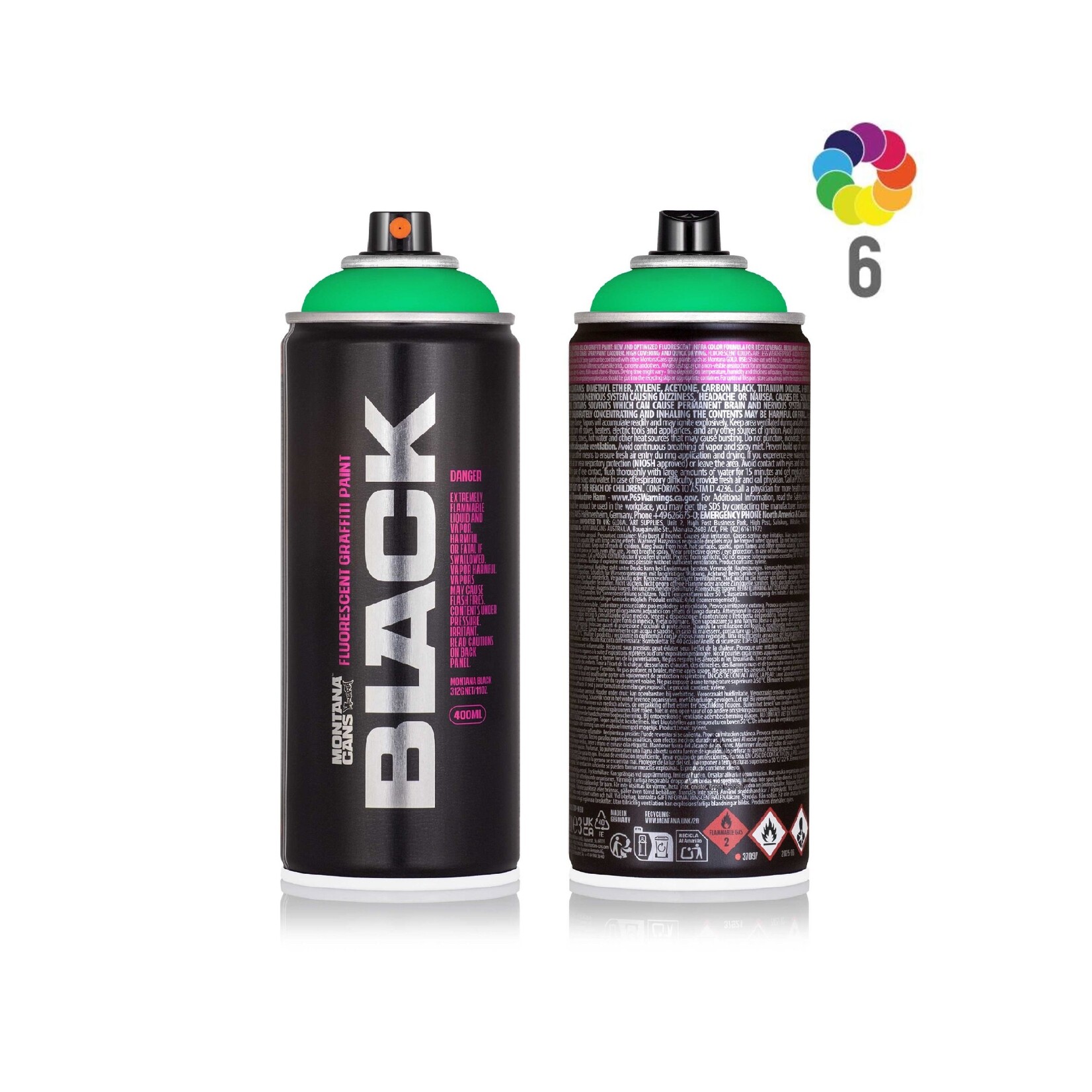 Montana BLACK Infra (Neon) 400ml Sprühdose