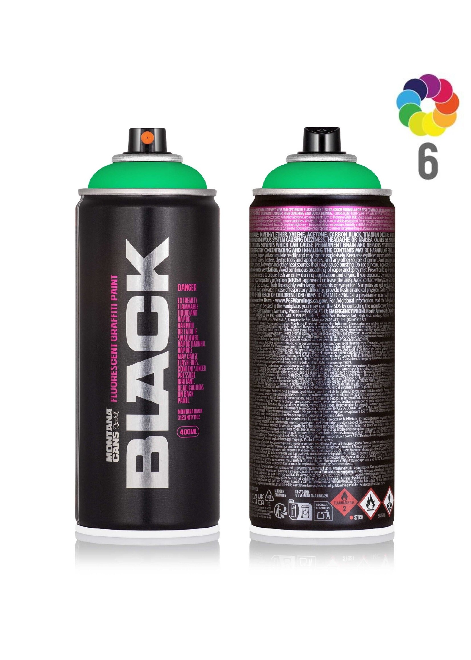 Montana BLACK Infra (Neon) 400ml Sprühdose